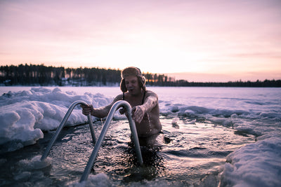 Cold Plunging Began as Ice Swimming